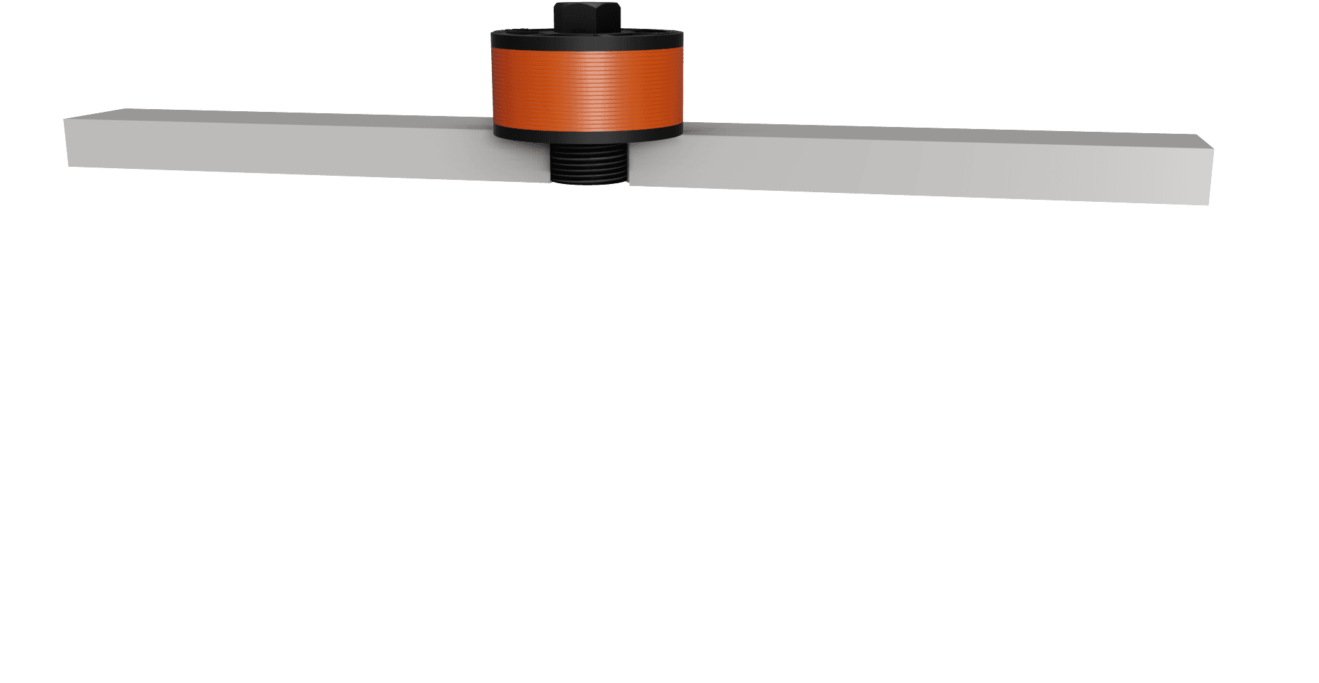 Crepina PLUVITEC 3/4'' BSP x 40 mm com porca