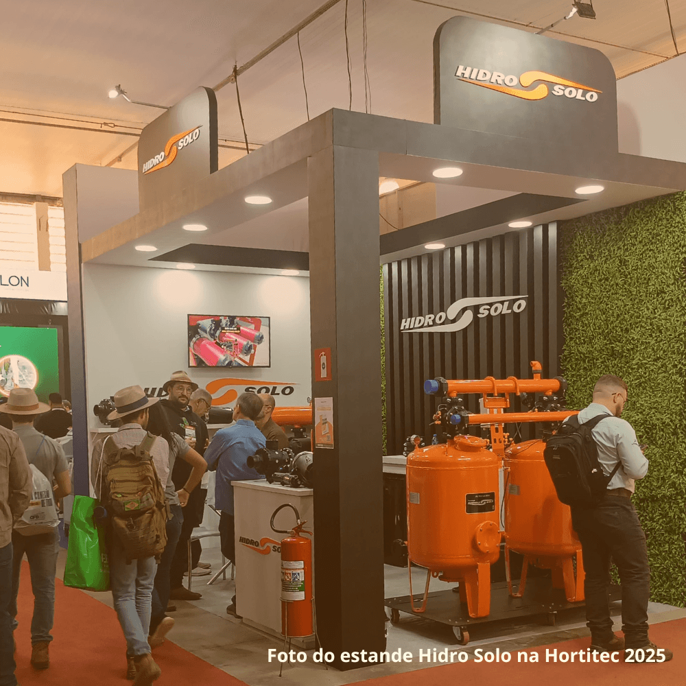Hidro Solo leva soluções em Irrigação para a 31ª Hortitec